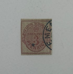 Hannover 3 Pfennig Stamp