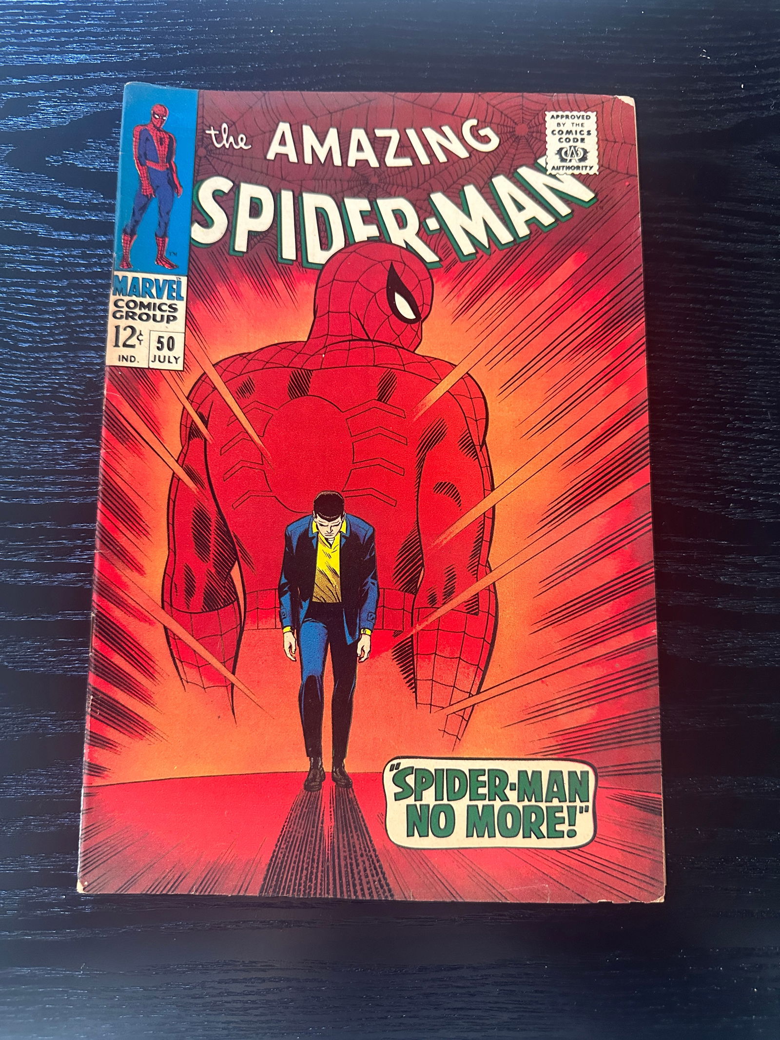 Amazing Spider-Man #50 — 'Spider-Man No More!' (1967)