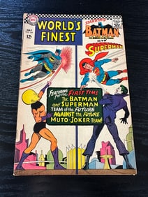 World's Finest Comics #166 — Batman & Superman of the Future (1967)
