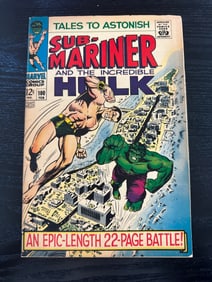 Tales to Astonish #100 — Sub-Mariner vs. Hulk (1968)