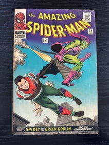 Amazing Spider-Man #39 — Green Goblin Unmasks Peter Parker (1966)