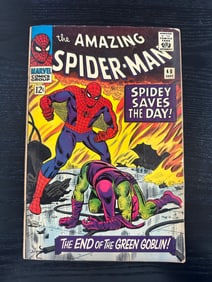 Amazing Spider-Man #40 — End of the Green Goblin (1966)