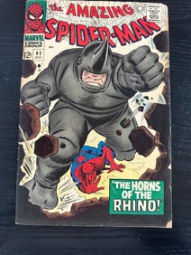 Amazing Spider-Man #41 — First Full Rhino (1966)