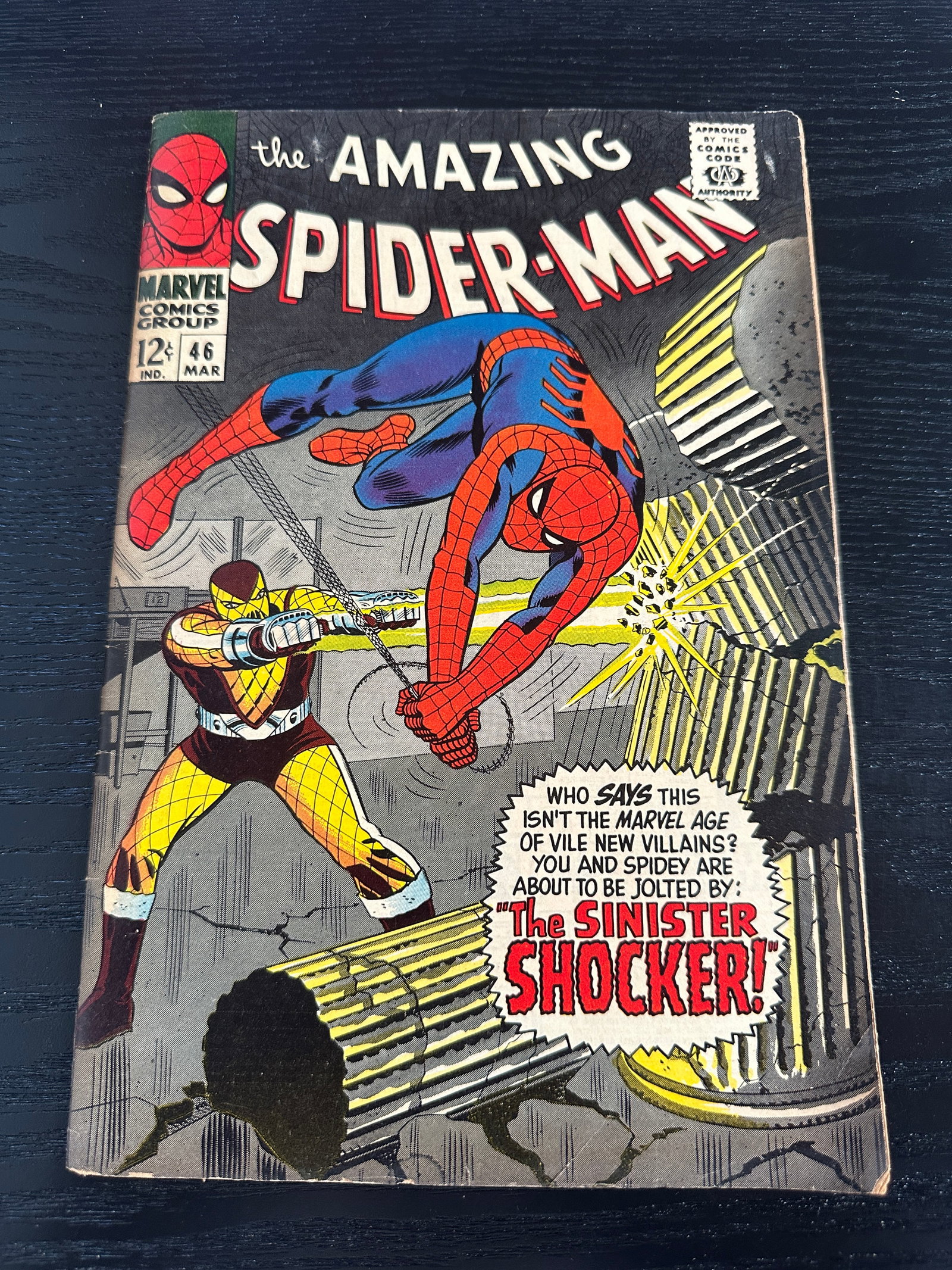 Amazing Spider-Man #46 — First Appearance of Shocker (1967) (1 of 2)