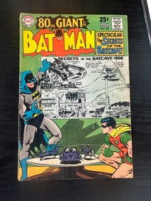 Batman #203 — Secrets of the Batcave (1968)