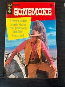 Gunsmoke #2 — Gold Key TV Western (1969)