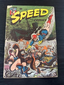 Speed Comics #40 — Golden Age WWII Era (1945)