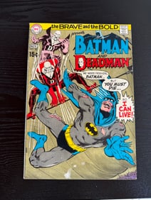 Brave and the Bold #86 Batman and Deadman (DC, 15¢)