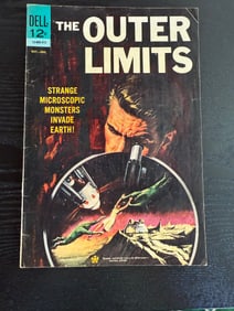 The Outer Limits #4 Dell TV Show Comics 1964