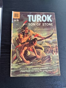 Turok Son of Stone (Dell, Sept–Nov, 10¢)