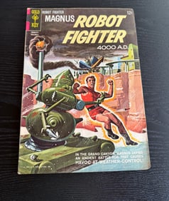 Magnus Robot Fighter 4000 A.D. #1 (Gold Key, 12¢)