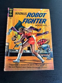 Magnus Robot Fighter 4000 A.D. #8 (Gold Key, 12¢)