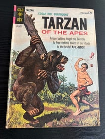 Tarzan of the Apes (Gold Key, 12¢, Ape-God Cover)