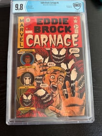 Eddie Brock: Carnage #6 (Retrovision Variant, Marvel, CBCS 9.8)