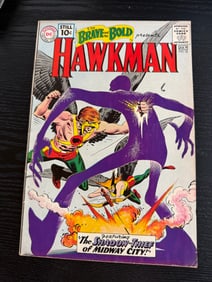 Brave and the Bold #36 Hawkman (DC, 10¢)