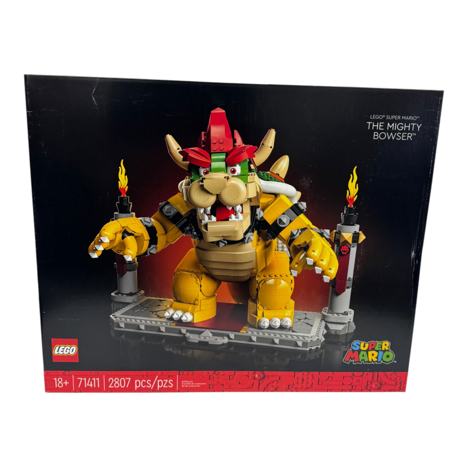 LEGO Toy Super Mario Toys The Mighty Bowser