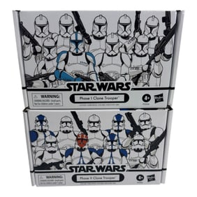 Star Wars Toys Phase I & Phase II Clone Trooper Set