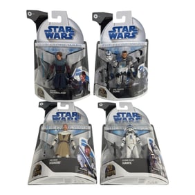 Star Wars Toys Clone Wars Anakin Obi-Wan Echo Hawk Set