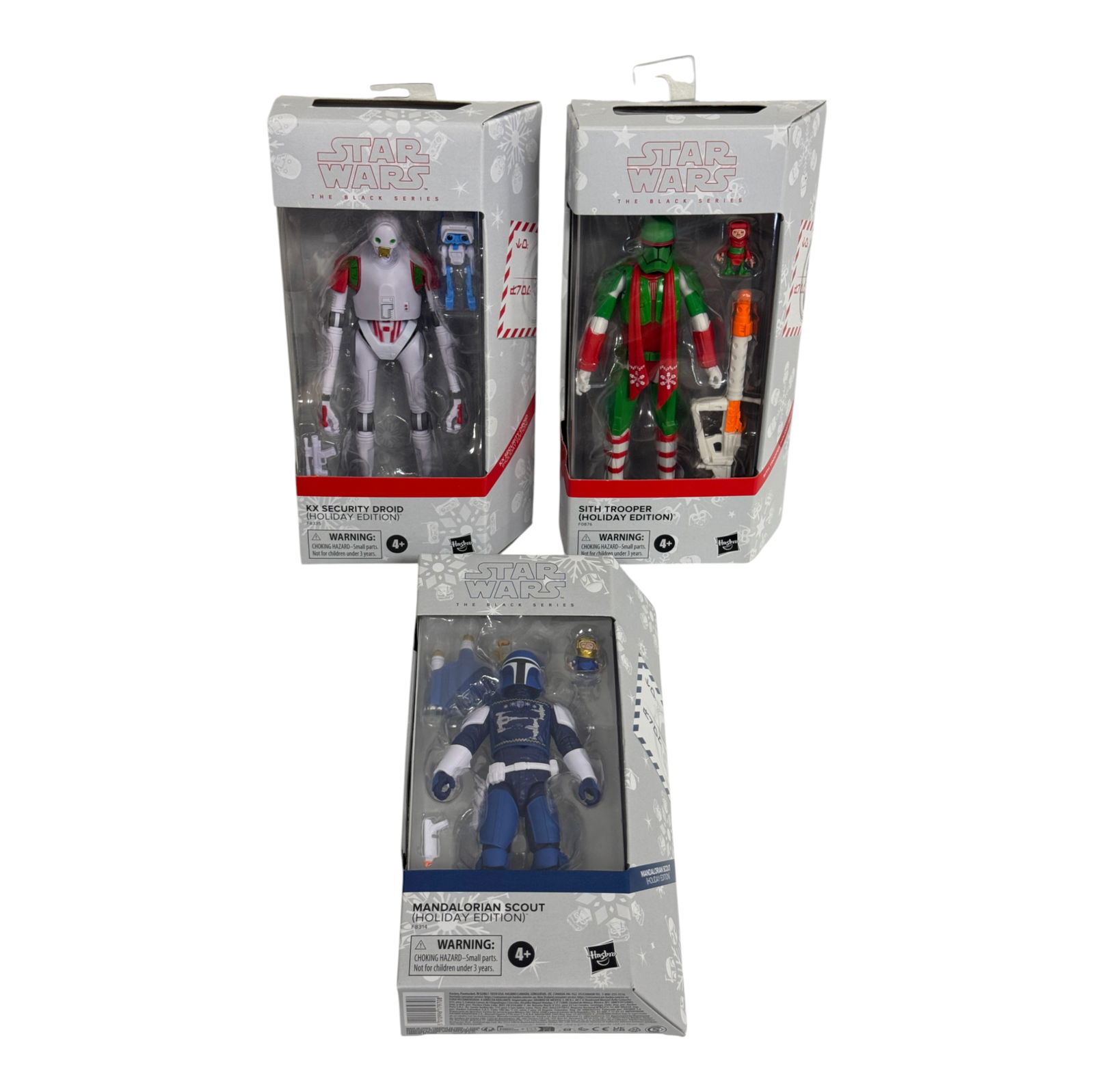 Star Wars Toys Holiday Edition Figures Lot (1 of 4)