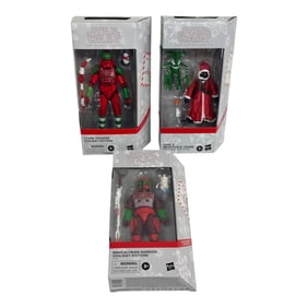 Star Wars Toys Holiday Edition Clone Trooper Jawa Mandalorian
