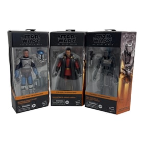 Star Wars Toys Mandalorian Fleet Commander Greef Karga Security Droid