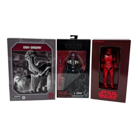 Star Wars Toys Black Series Dok-Ondar Darth Vader Sith Trooper