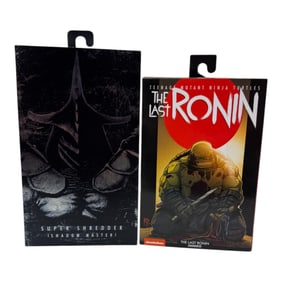 TMNT Toys NECA The Last Ronin & Super Shredder Figures