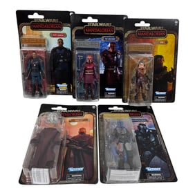 Star Wars Toys Mandalorian Retro Collection Figures Set