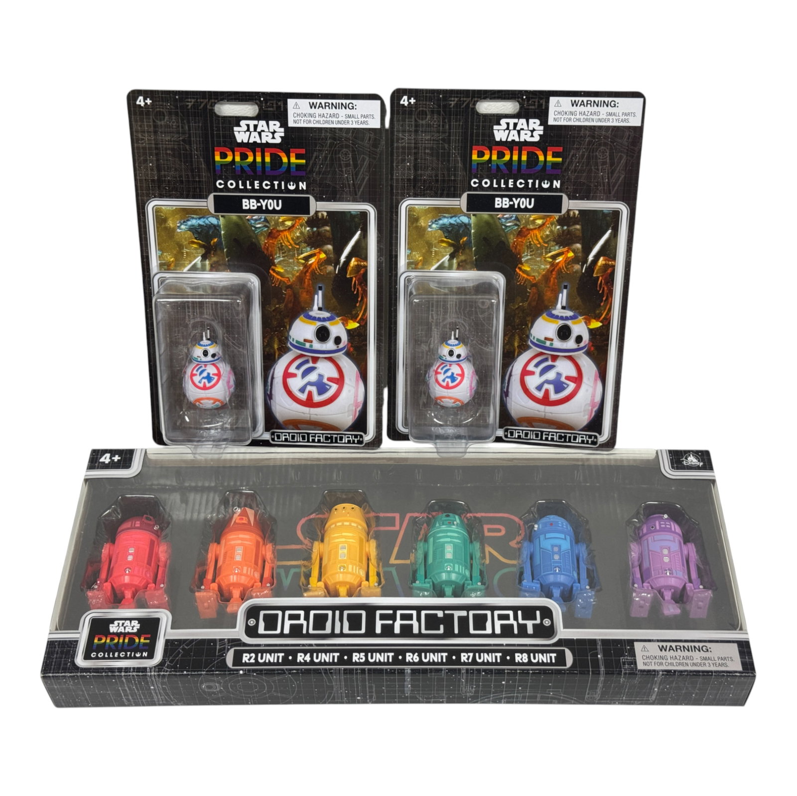 Star Wars Toys Droid Factory Pride Collection Droid Set (1 of 4)