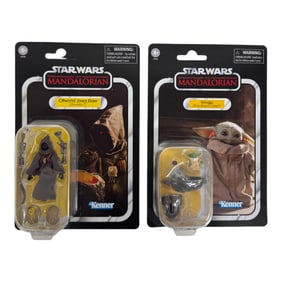 Star Wars Mandalorian Figures – Grogu & Offworld Jawa Elder