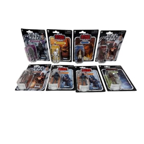 Star Wars Vintage Collection Prequel & Clone Wars Figures – Lot of 8