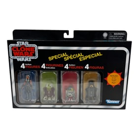 Star Wars Clone Wars Special 4-Pack Figures