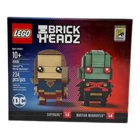 LEGO BrickHeadz Supergirl & Martian Manhunter SDCC