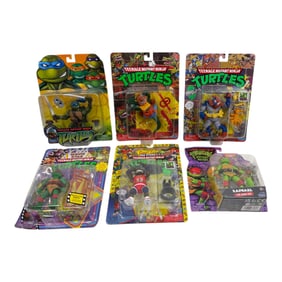 TMNT Mixed Vintage & Modern Figure Lot of 6