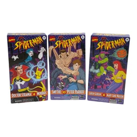 Marvel Spider-Man Doctor Strange Morbius Smythe Green Goblin Set