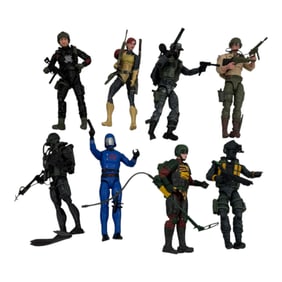 GI Joe Classified Series Lot of 8 Figures