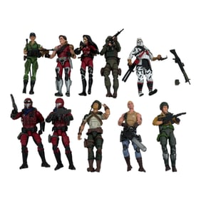 GI Joe Classified Series Lot of 10 Figures Set 2