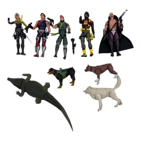 GI Joe Classified Series Figures Lot of 5 with Animals