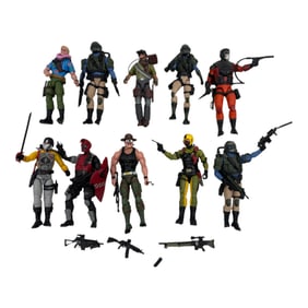 GI Joe Classified Series Figures Lot of 10 Assorted