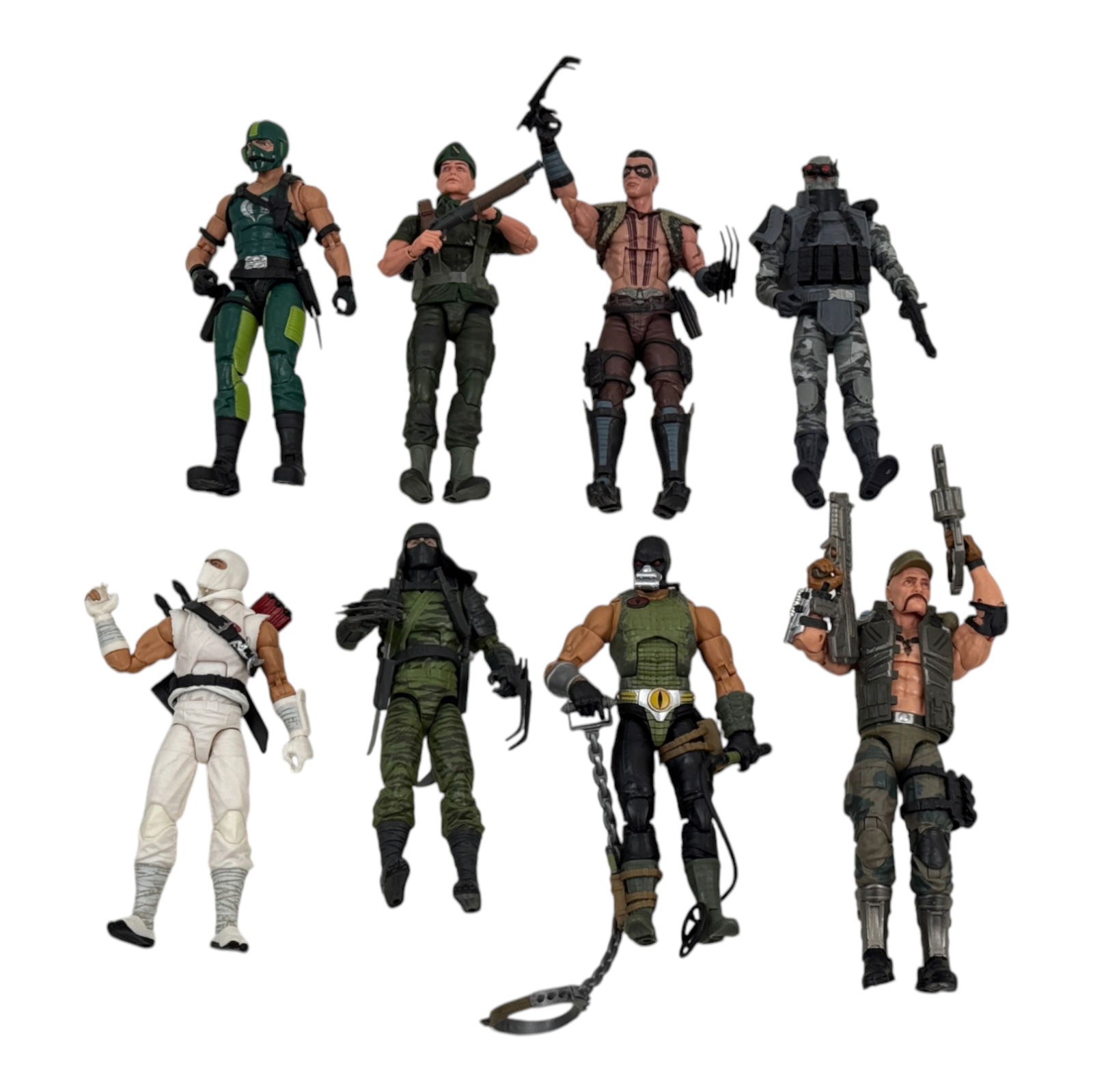 GI Joe Classified Series Figures Lot of 8 with Gear (1 of 4)