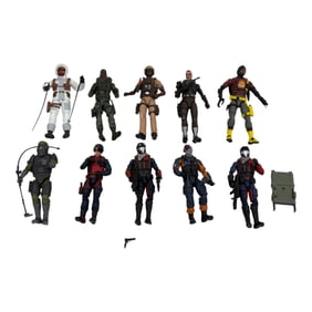 GI Joe Classified Series Figures Lot of 10 Mixed Set