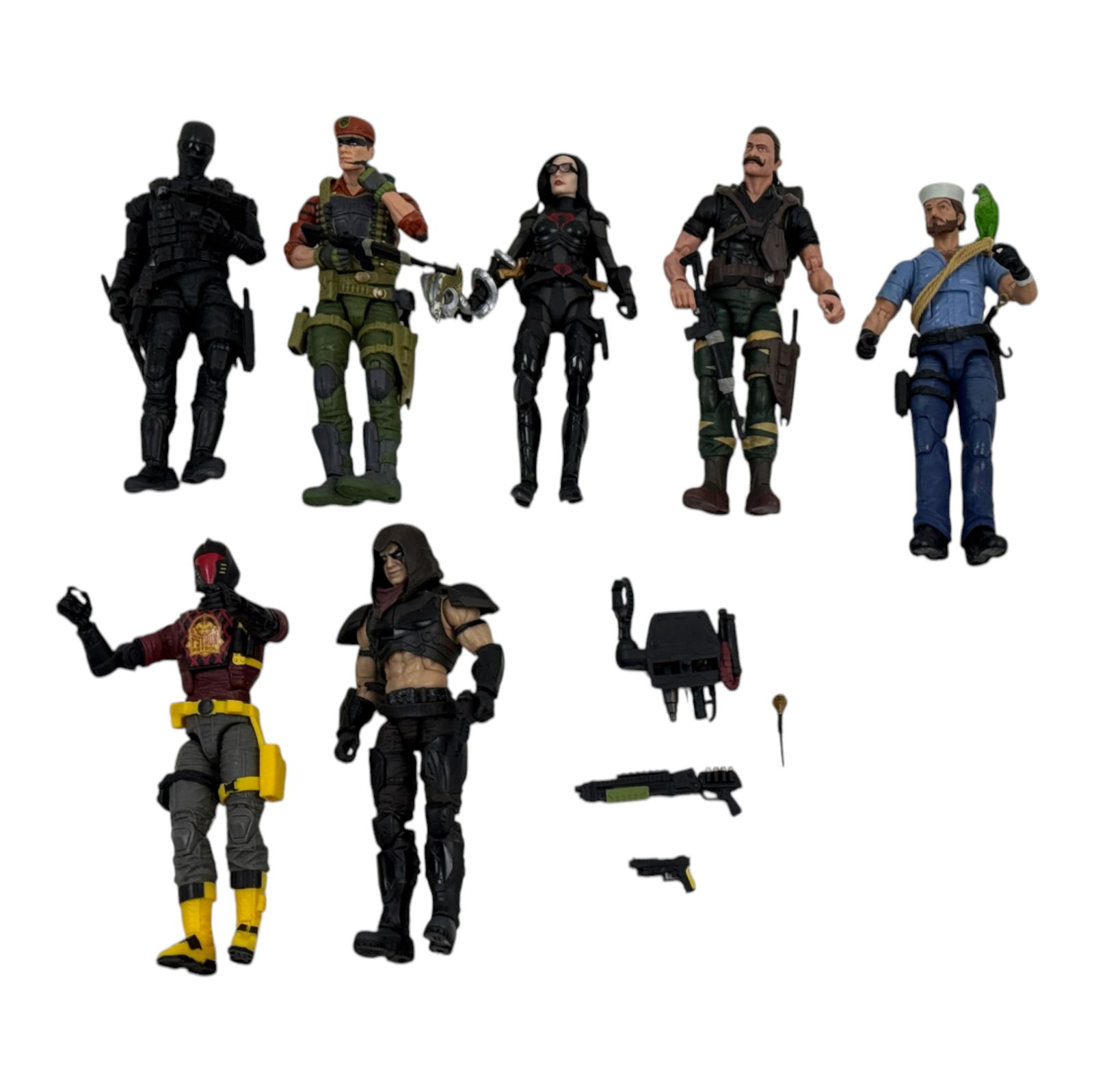 GI Joe Classified Series Figures Lot of 8 with Accessories (1 of 3)