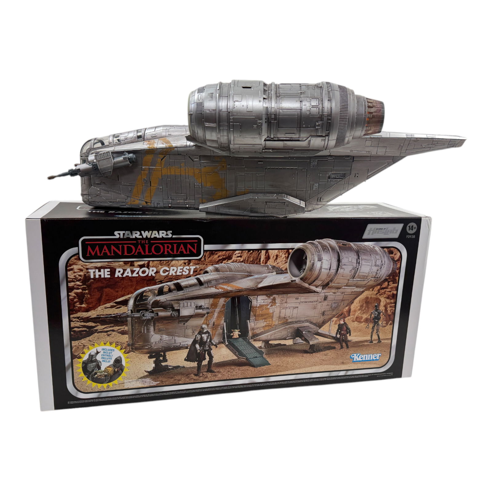 Star Wars The Mandalorian Razor Crest HasLab Vehicle (1 of 13)