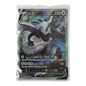 Lugia V #186 Pokemon Silver Tempest Alternate Full Art
