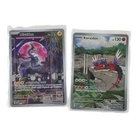 Pokemon TCG Miraidon & Koraidon Promo Lot