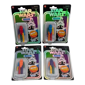 Star Wars Retro Collection Prototype Stormtrooper Lot of 4