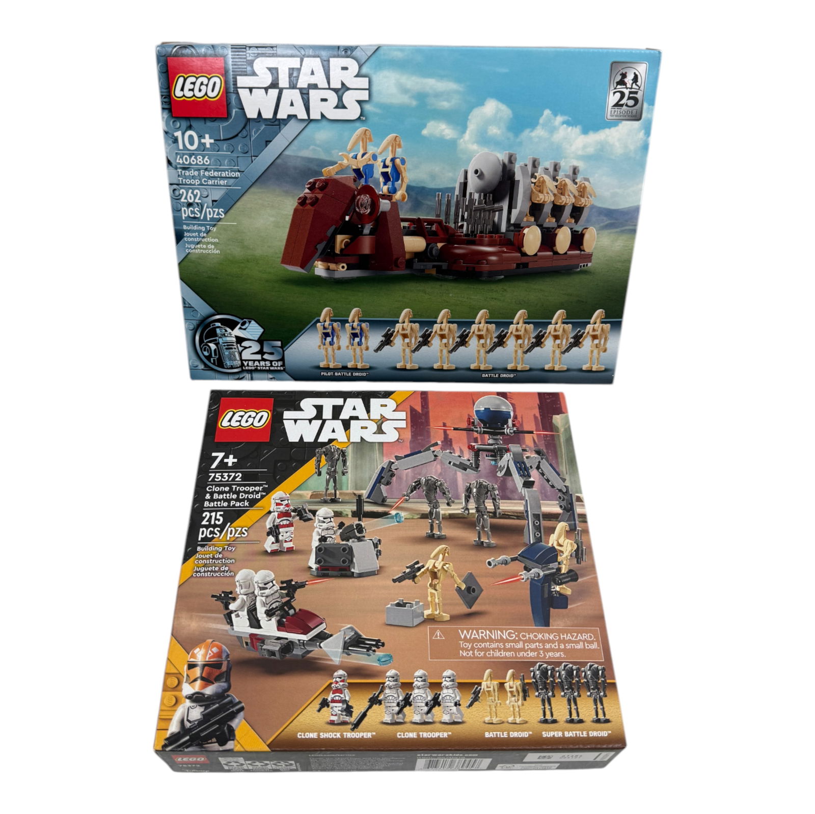 LEGO Star Wars Battle Droid & Clone Trooper Sets (1 of 4)