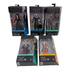 Star Wars Black Series Figures Lot of 5