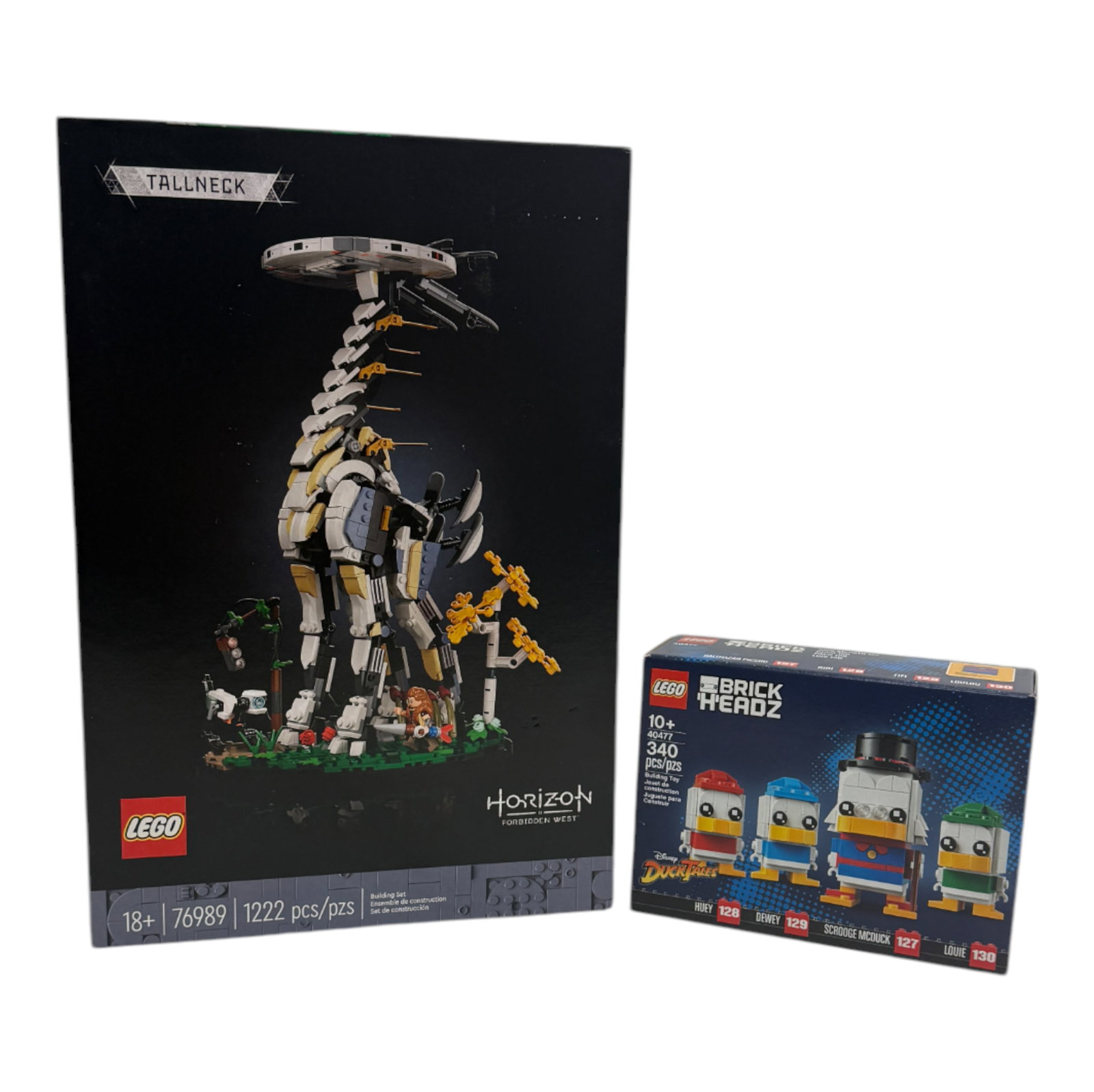 LEGO Horizon Forbidden West Tallneck & Disney DuckTales BrickHeadz (1 of 4)