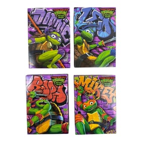 Teenage Mutant Ninja Turtles Mutant Mayhem Figures Set of 4